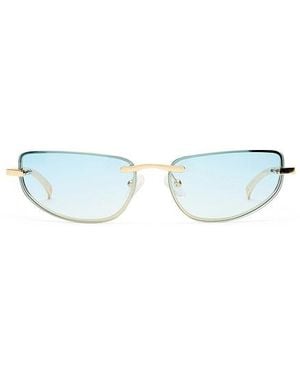 Le Specs Sonnenbrille Bubbles - Blau