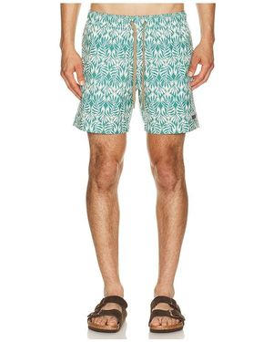 Faherty All Day 6 Swimtrunk - Blue
