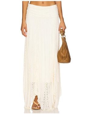 MORE TO COME Karina Maxi Skirt - Natural