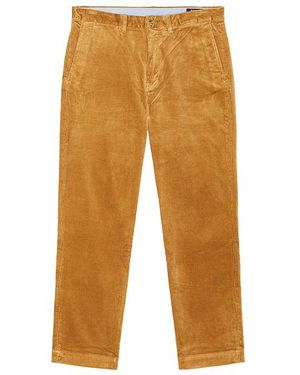 Polo Ralph Lauren Bedford Straight Fit Stretch Corduroy Pant - White