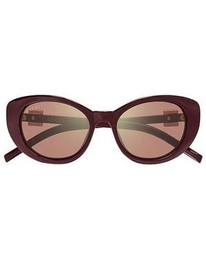 Gucci Cat Eye Sunglasses - Brown