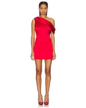 Line & Dot Harles Mini Dress - Red