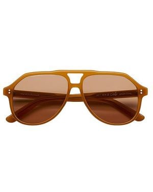 Chimi LUNETTES DE SOLEIL SALLY en Mustard. - Marron