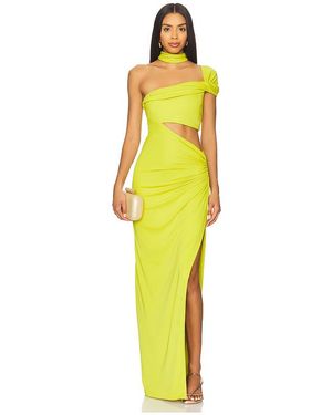 Et Ochs Vestido Largo Ara En Color Verde Talla (También En 12) - Amarillo
