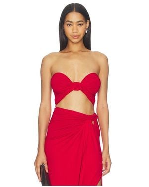 Sid Neigum Braid Bandeau Top En Color Rojo Talla (Tambiãn En S)