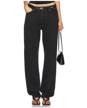 AYA MUSE Tapered-Jeans - Schwarz