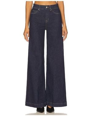 Spanx Pull On Wide Leg Jean - Blue
