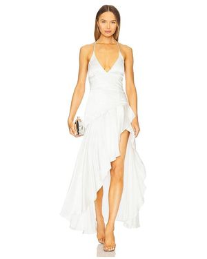 Bardot Sorella Halter Dress - White