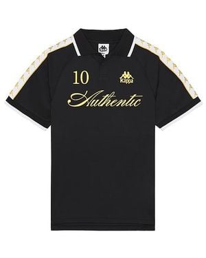 Kappa 222 Banda Notilox Soccer Polo - Black