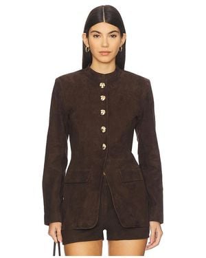 retroféte Chaqueta Callandra En Color Marrón Talla (También En M, S, Xs)