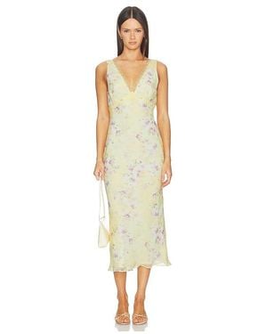 MORE TO COME Alora Midi Dress - White
