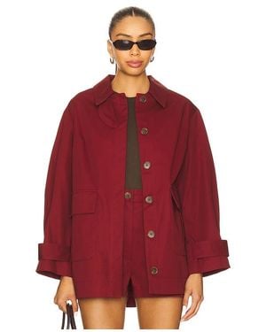 Matthew Bruch Cargo Barn Jacket - Red