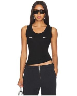 Lado Bokuchava X Revolve Pierced Cropped Tank Top - Black