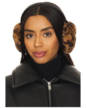 Apparis Esme Leopard Earmuffs - ブラウン