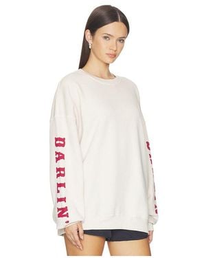 Darling Frontier Crewneck Sweatshirt - White