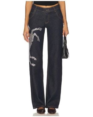Urban Outfitters Party Horse Jean - Blue