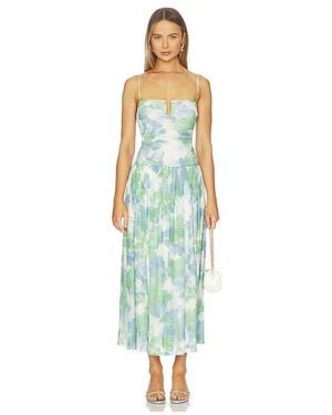 MINKPINK Carrie Mesh Maxi Dress - White