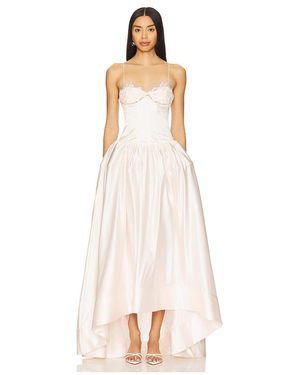 For Love & Lemons Nara Gown - White