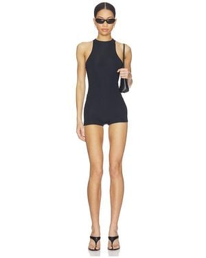superdown Gatlin Racerback Romper En Color Negro Talla (También En Xs, Xxs, S, M, Xl) - Azul