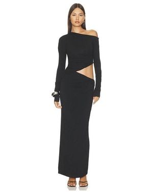 superdown Loretta Cutout Maxi Dress - Black