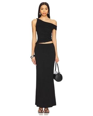 superdown Calliope Skirt Set - Black