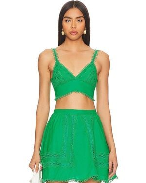 Peixoto Jasmine Top - Green