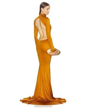 Michael Costello Abendkleid Salima - Mettallic