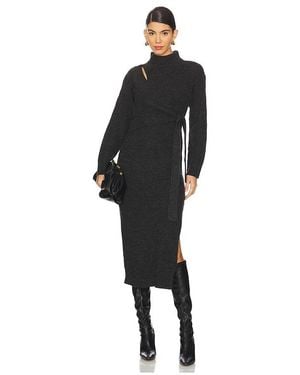 Astr Audree Jumper Dress - Black