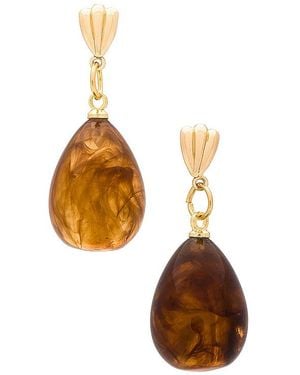 Casa Clara Midnight Earrings - White