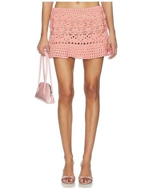 Aniye Records Mabel Mini Skirt - Pink