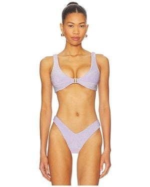 FAE X Revolve Kendall Triangle Bikini Top - Orange