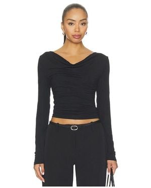 Madison The Label Opal Top - Black