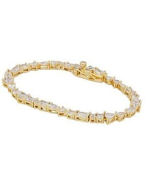 Lili Claspe Mavis Tennis Bracelet - Metallic