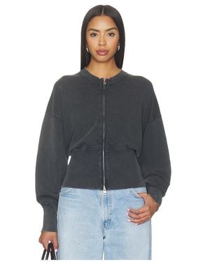 Closed Zipped Cardigan - Blue