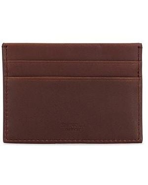 Shinola 5 Pocket Card Case Navigator - Brown