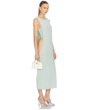 Helsa Mayumi Open Side Dress - White