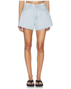 Mother Flutter Short Fray Shorts En Color Azul Talla (También En 25, 26, 27, 28, 29, 30, 31, 33)