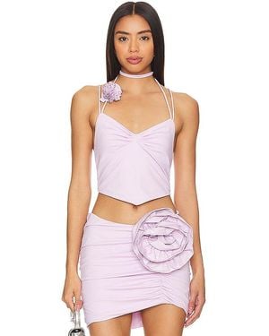 Lamarque Tayana トップ - パープル