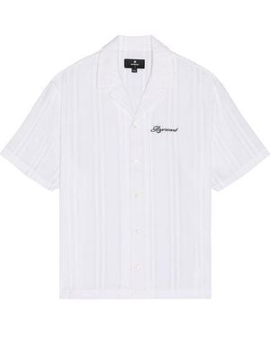 Represent Bowlinghemd Embroidered - Weiß