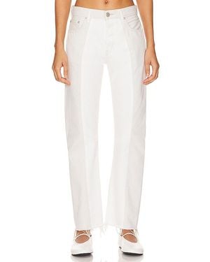 Moussy Raintrec Straight Jeans - White