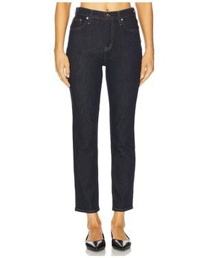Pistola Bri High Rise Slim Straight Ankle Jeans - Blue