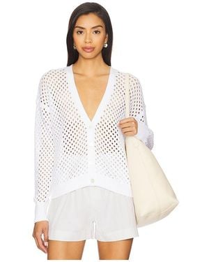 Autumn Cashmere Cardigan - Weiß