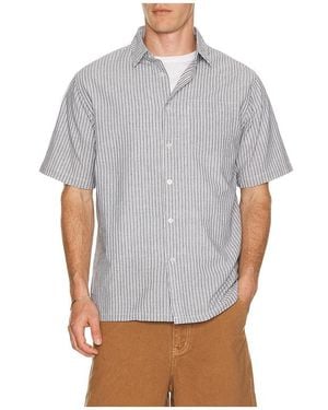 Former Reynolds Stripe Shirt - Gray