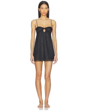 For Love & Lemons Venetia Slip Dress in White | Lyst