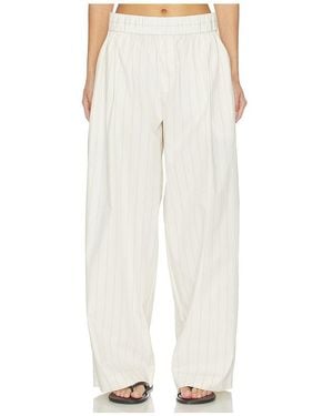 St. Agni Everyday Relaxed Pants - White