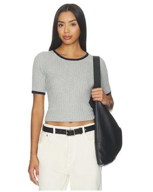 Closed Top Manches Courtes Col Rond Crew Neck Short Sleeve En. Taille Also En Xxs, Xs, S, M, Xl - Blanc