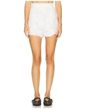 Fleur du Mal Shorts Collette - Weiß