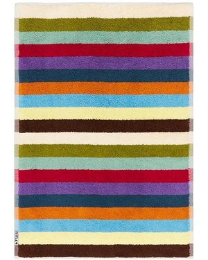Dusen Dusen Alfombra De Baño Con Rayas De Pájaros Bird Stripe Bath Mat En Color Beauty: Multi Talla - Multicolor