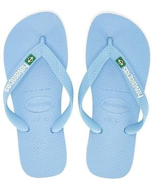 Havaianas Sandale Brazil Logo - Blau