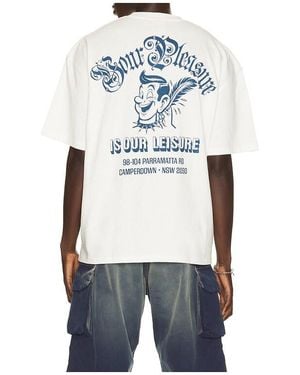 Deus Ex Machina Ruff And Smooth Tee - White